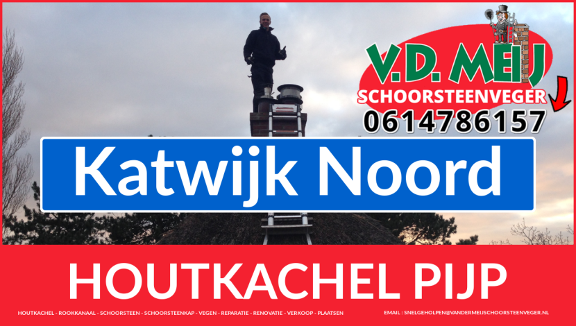 dubbelwandig pijp aanleggen in Katwijk Noord enkel-wandig rookkanaal vervangen in Katwijk Noord